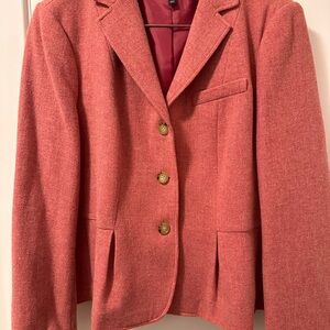 Tabots wool peplum blazer